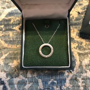Sterling Silver Diamond Pendant